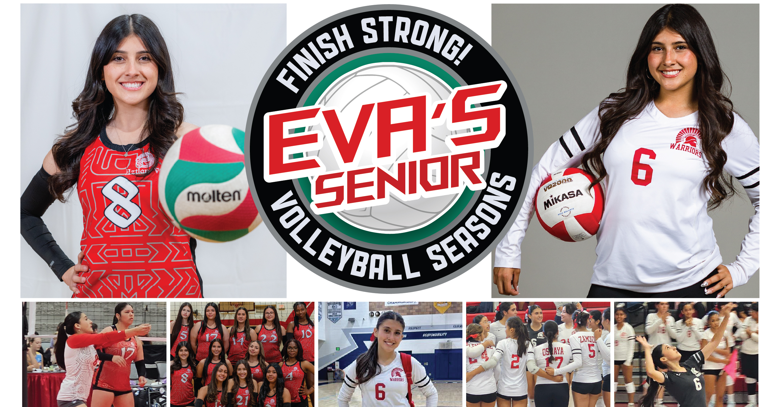 Help Eva Finish Strong: Senior Year Volleyball & Club Season